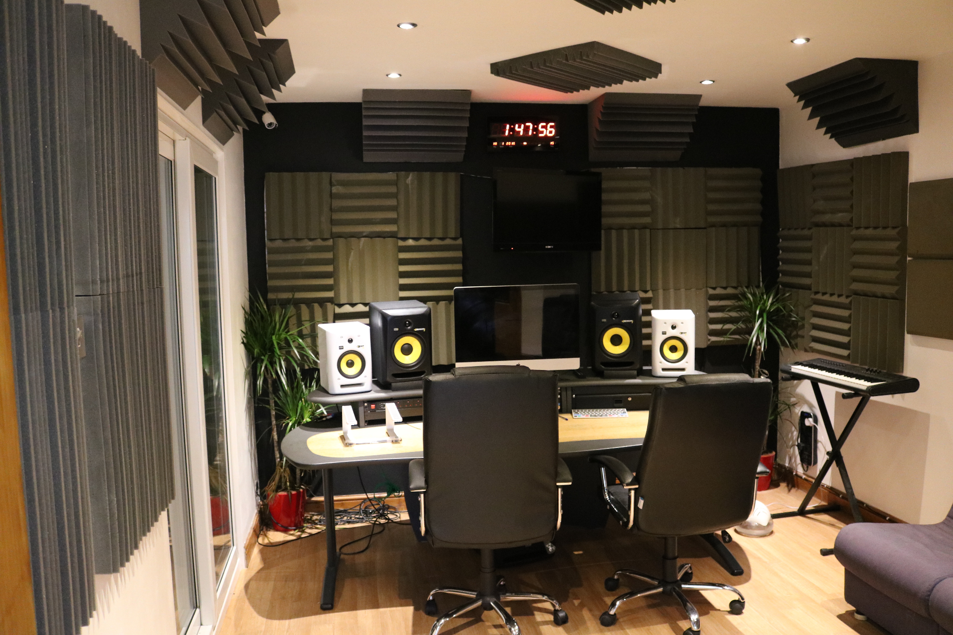 CYJ studio corridor: 'Nothing is impossible — the word itself says I'm possible!'